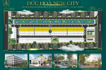 Khu Đô Thị Đức Hòa New City Long An