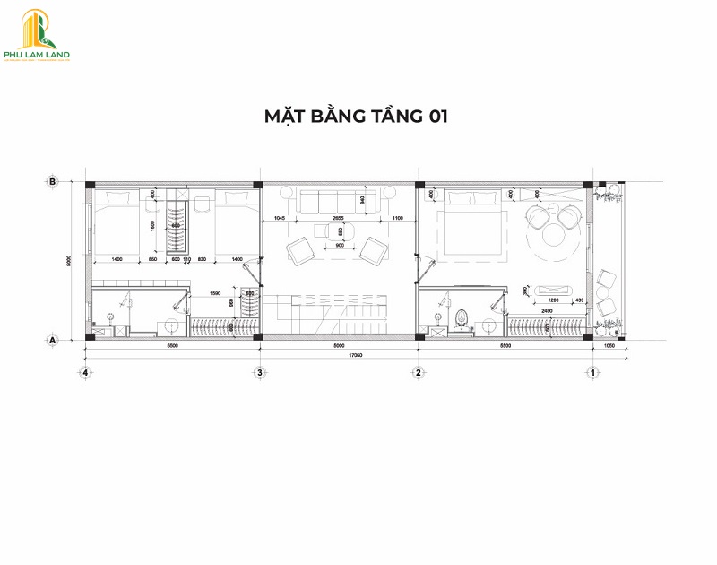 mat bang du an the larita long an